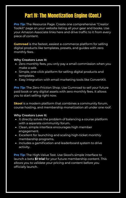 The Creator 21-Tool Empire