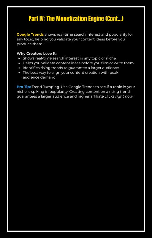 The Creator 21-Tool Empire