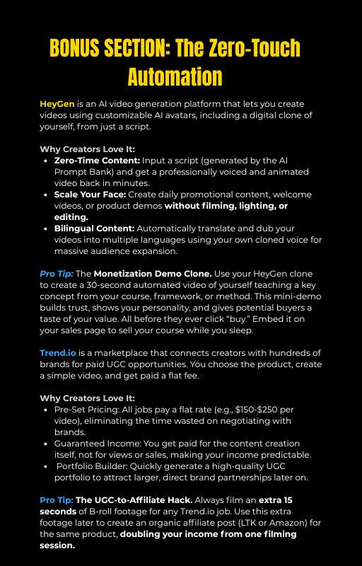 The Creator 21-Tool Empire