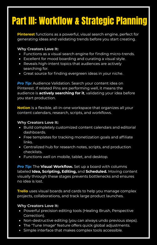 The Creator 21-Tool Empire